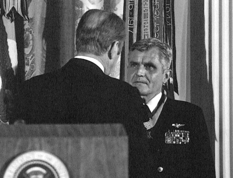 The Stockdale Paradox – James Stockdale receiving the Medal of Honor