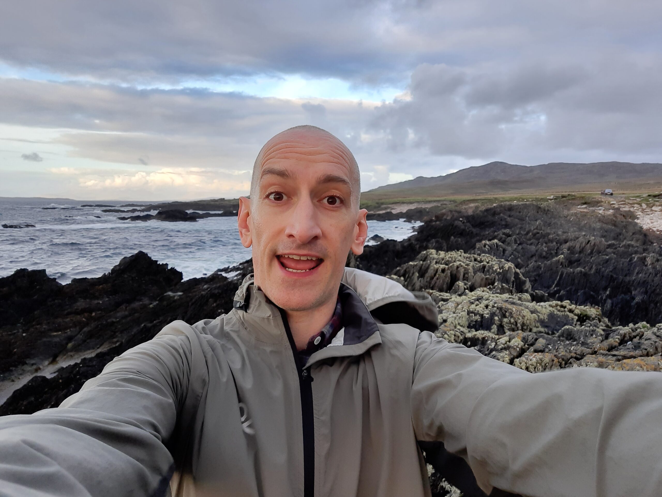 Photo of me somewhere on the West Coast of Ireland.