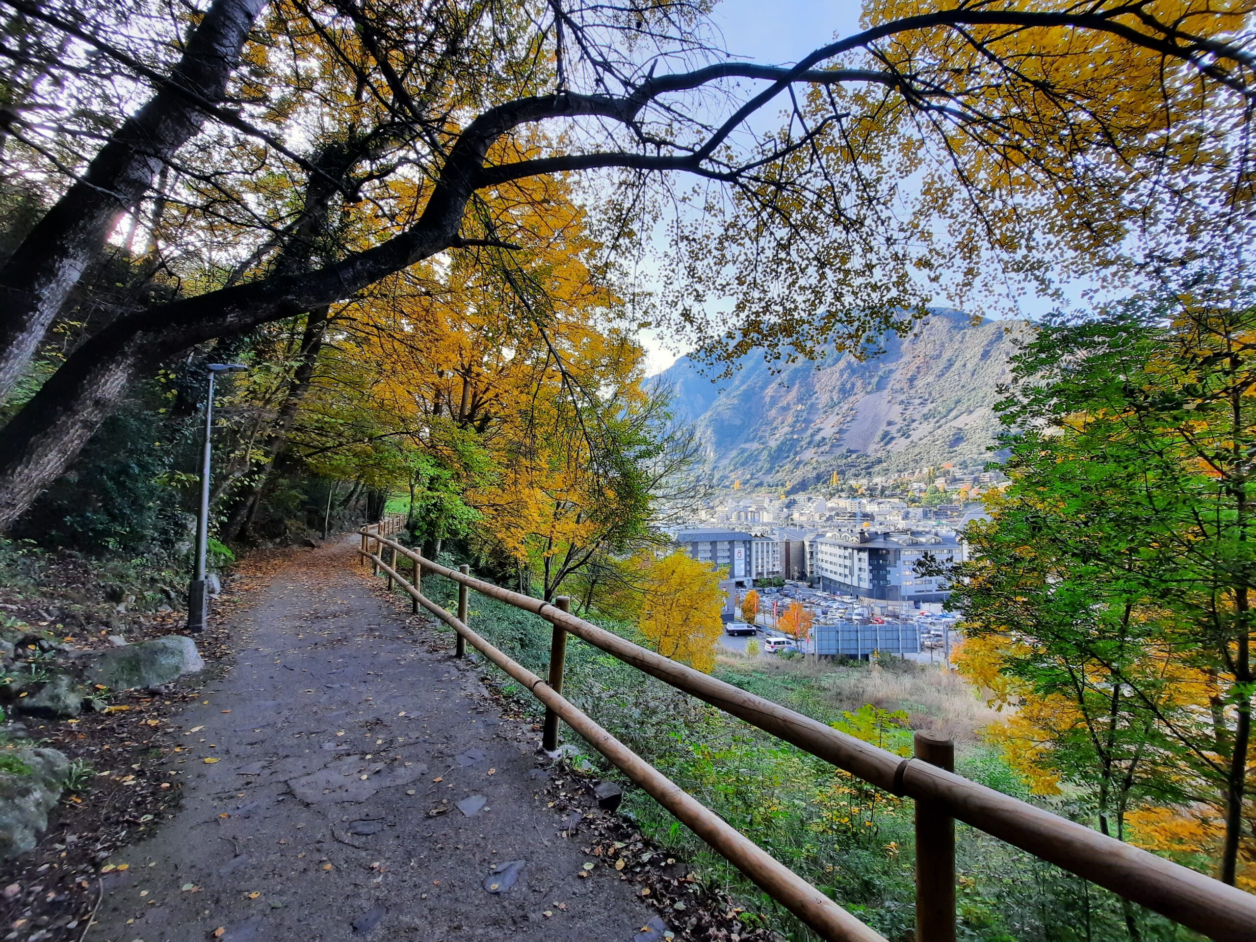 Photo of a walking trail near Andorra La Vella.