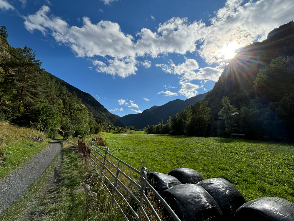 View from Ruta del Ferro in Andorra