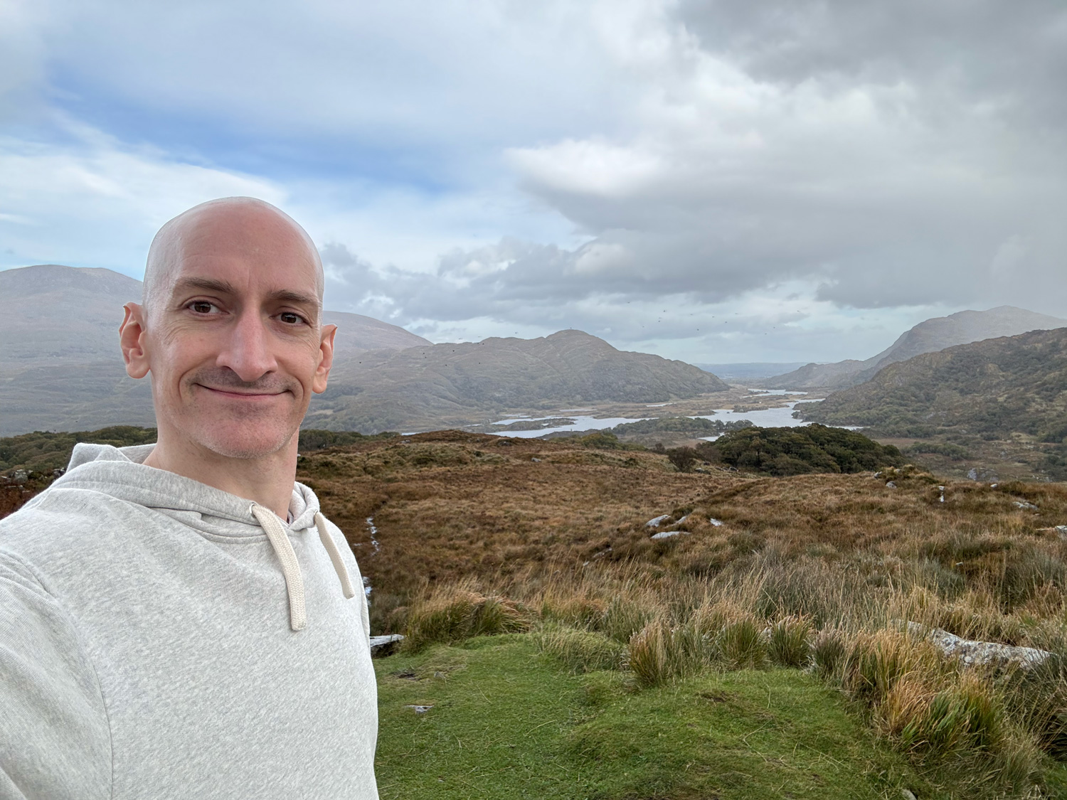 Selfie taken near Molls Gap in County Kerry, Ireland.