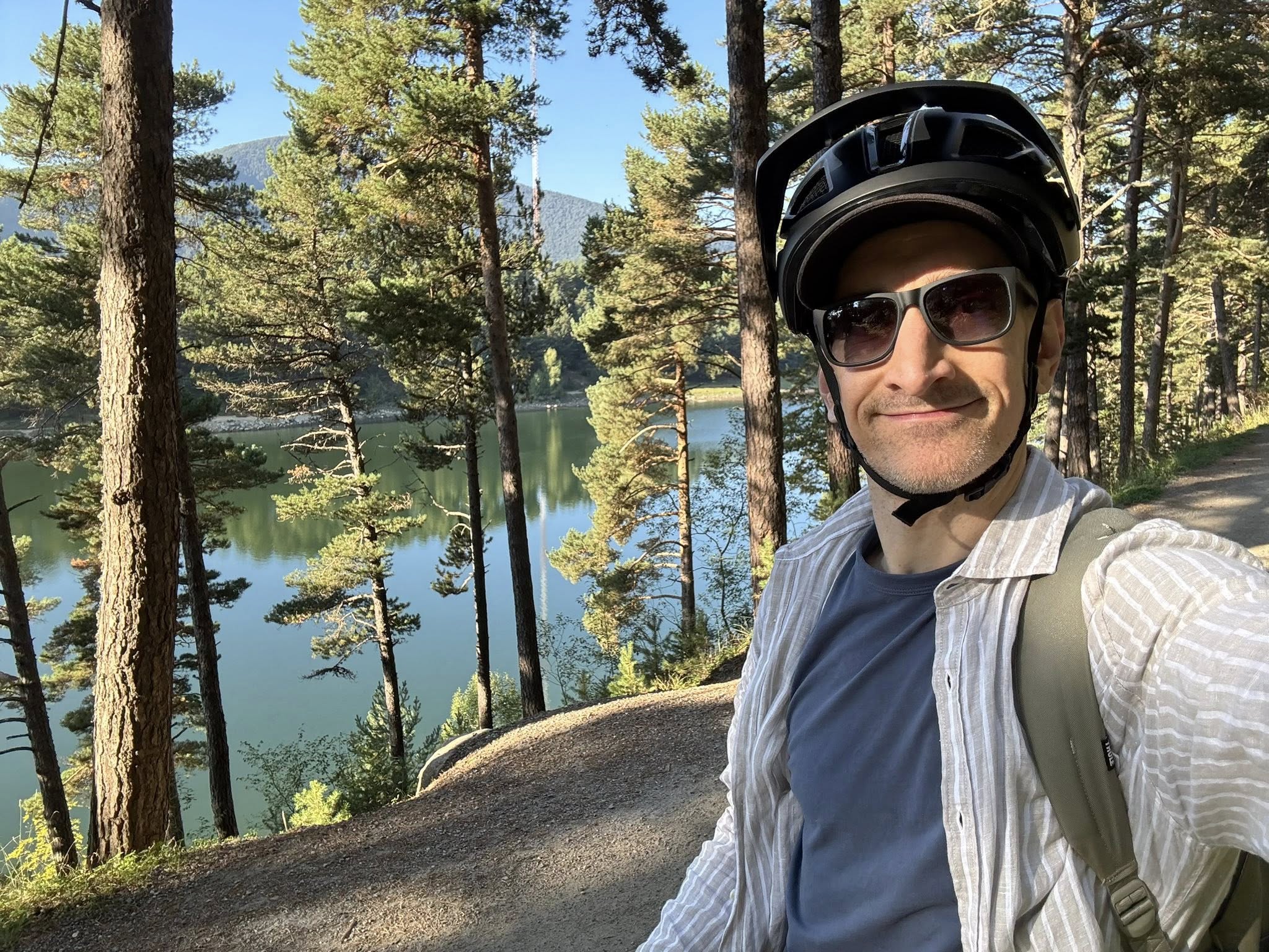 Niall Doherty at Lake Engolasters, Andorra.